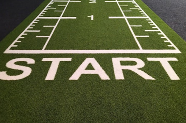 Pista de entrenamiento funcional — punto de partida